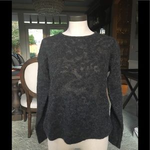 Ellen Tracy charcoal sweater